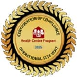HRSA Health Center Program Certification of Compliance, Operational Site Visit, 2025 badge
